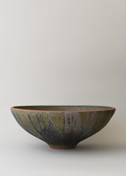 Extra Large Lucy Serving Bowl in Lichen - Victoria Morris